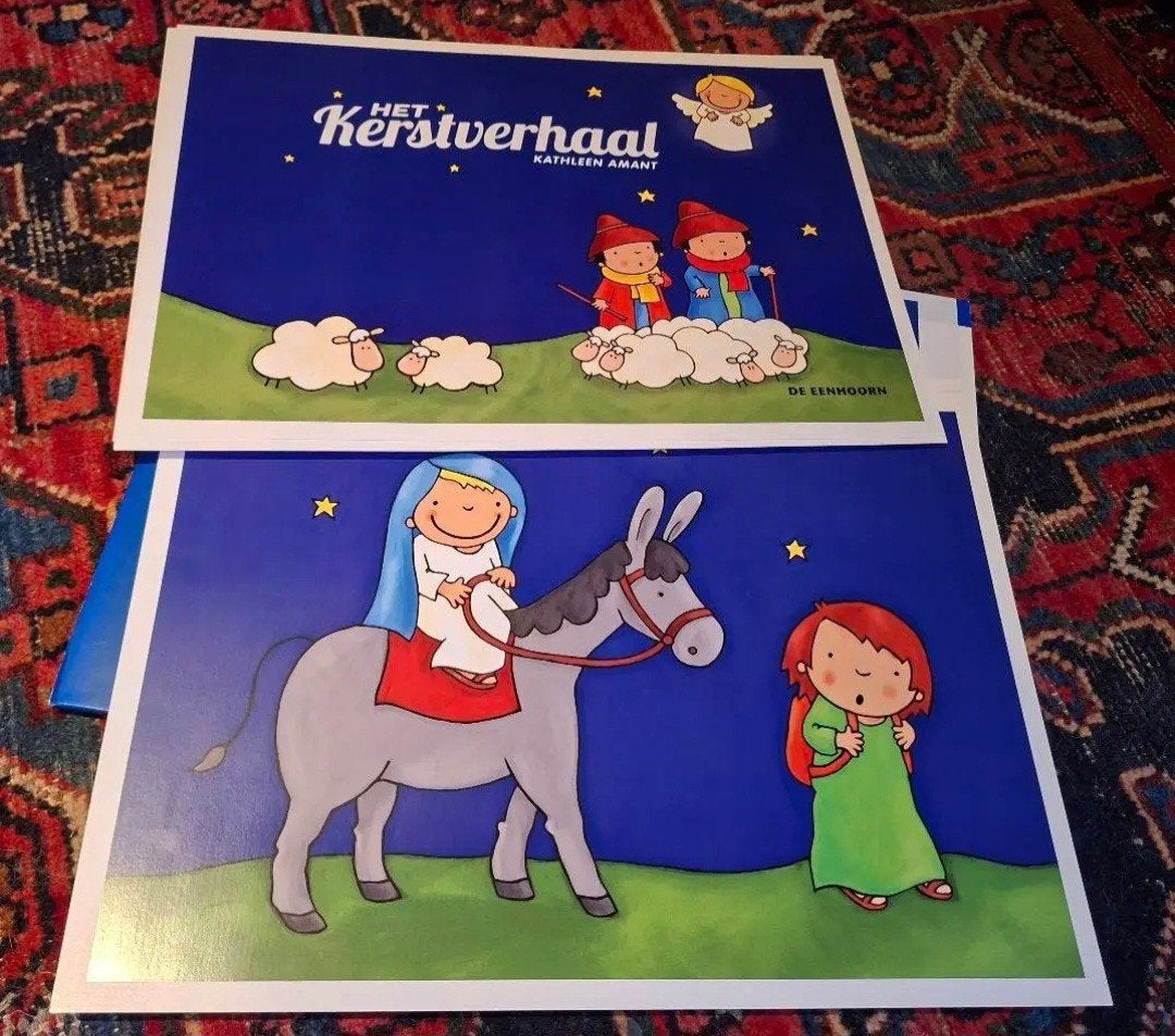 Vertelplaten: Het Kerstverhaal, Ophalen, Zo goed als nieuw, Kathleen Amant