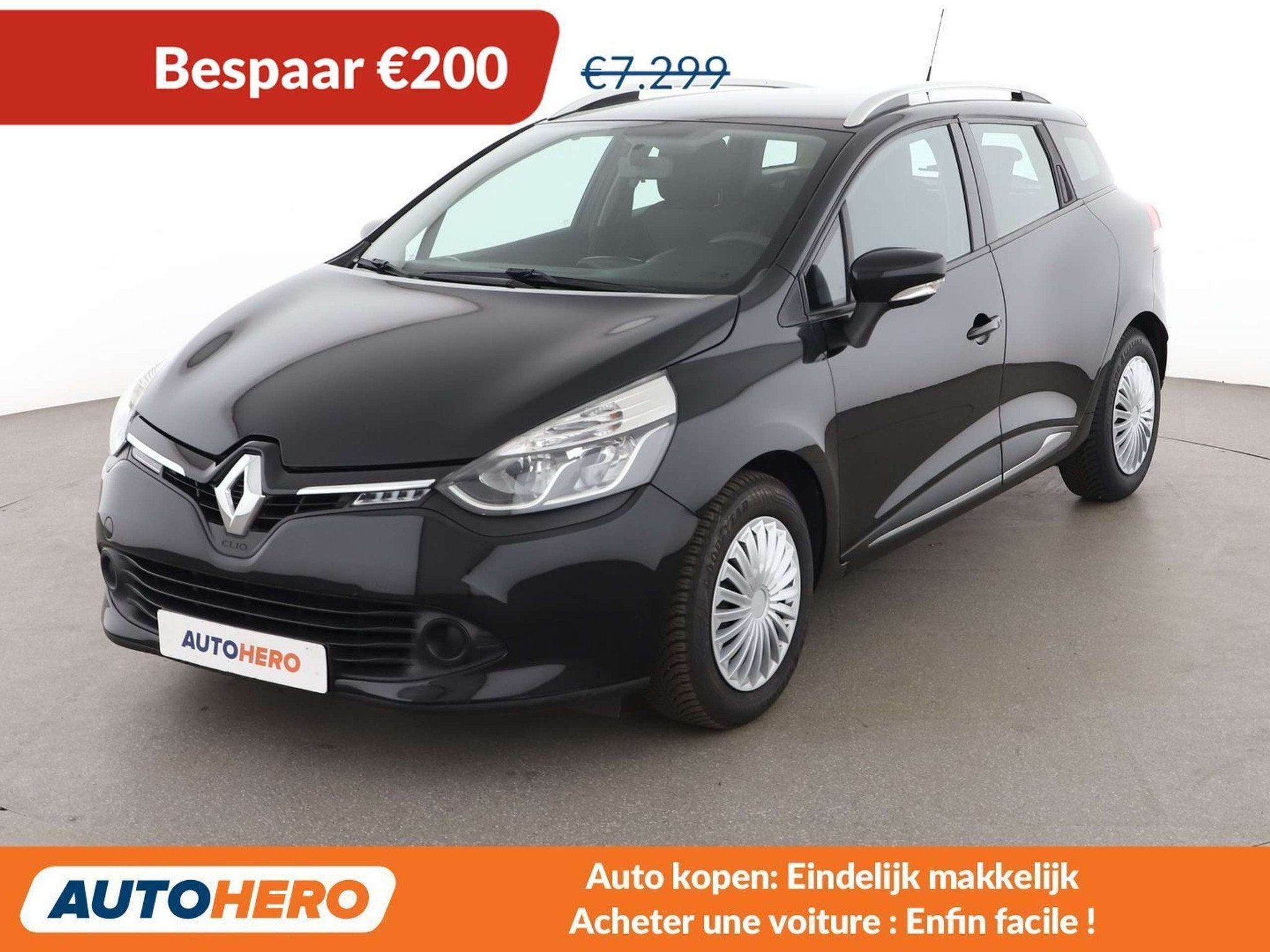 Renault Clio 1.2 Dynamique (année de construction 2015), Autos, Euro 5, 5 portes, Tissu, 54 kW