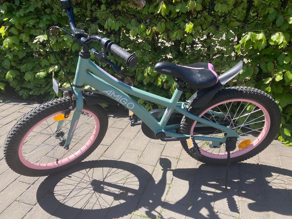Kinderfiets te koop, Fietsen en Brommers, Fietsen | Kinderfietsjes, Ophalen, Zo goed als nieuw, Terugtraprem, Minder dan 16 inch