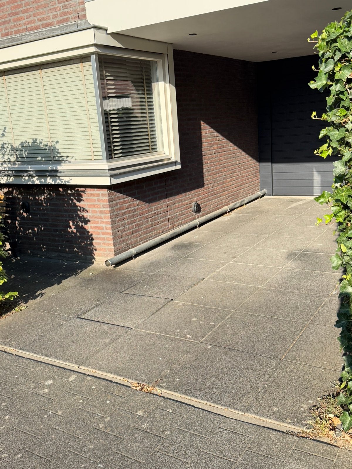 Betonnen opri tegels 60x60, +/- 30m2, Tuin en Terras, Ophalen, Gebruikt, 10 m² of meer, Beton