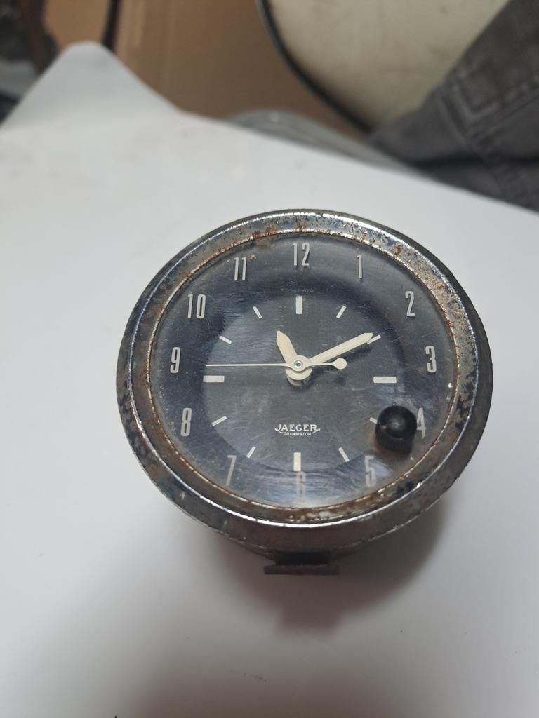 Oldtimer Jaeger klok, Ophalen of Verzenden