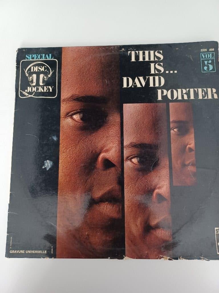 LP David Porter – This Is ... David Porter, LP, Gebruikt, Funk, Originele persing
