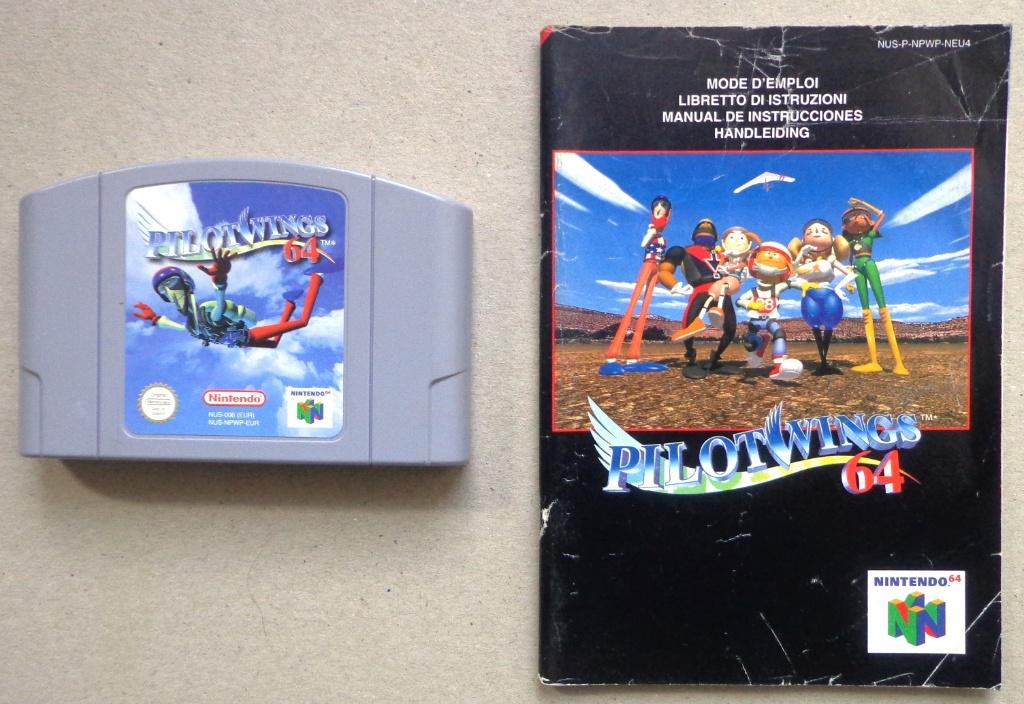 PilotWings 64 voor de Nintendo 64 + boekje, Games en Spelcomputers, Games | Nintendo 64, Ophalen of Verzenden, Gebruikt