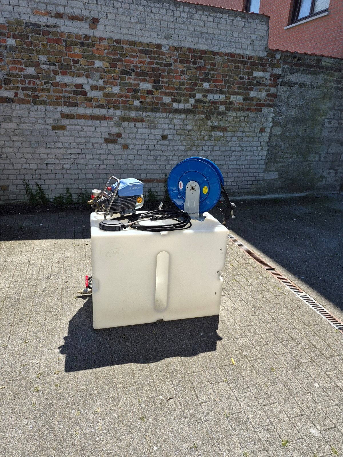Kanzle hogedrukreiniger + watertank + haspel, Enlèvement