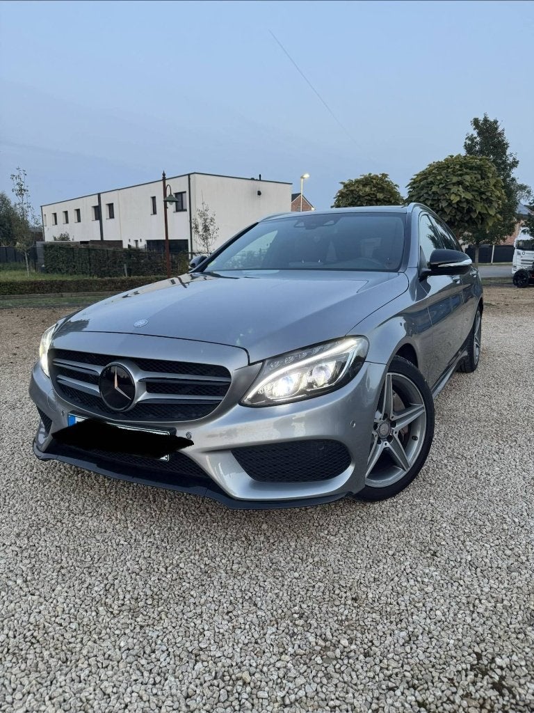 Mercedes C250d AMG Line 2015 Veel Opties, Auto's, Automaat, Achterwielaandrijving, Euro 6, 4 cilinders