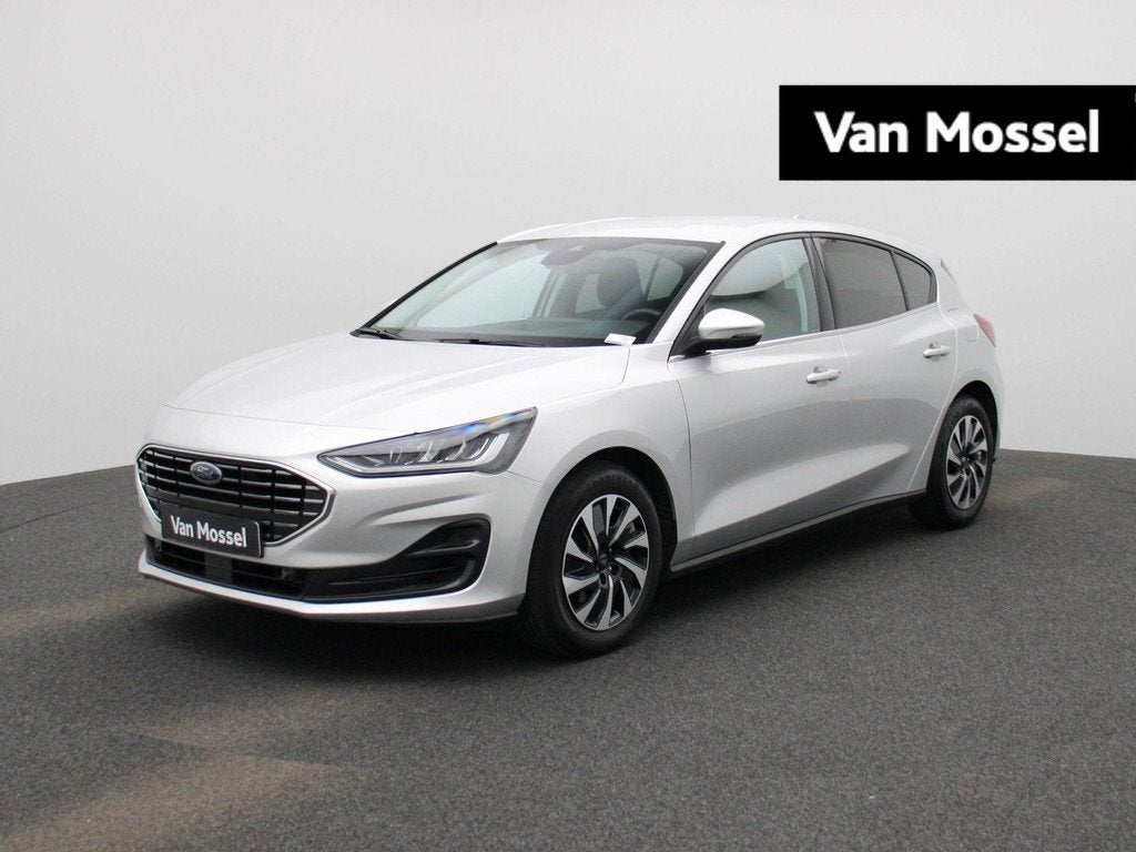Ford Focus 1.0 EcoBoost Hybrid Titanium | Camera | Navigatie, Auto's, Ford, Stof, Gebruikt, Euro 6, Bedrijf