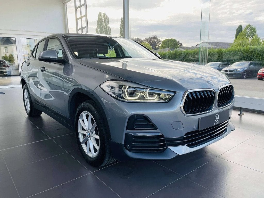 BMW X2 1.5 dA * GARANTIE + LED + CUIR + GPS * (bj 2022), Auto's, Automaat, X2, Gebruikt, 2080 kg