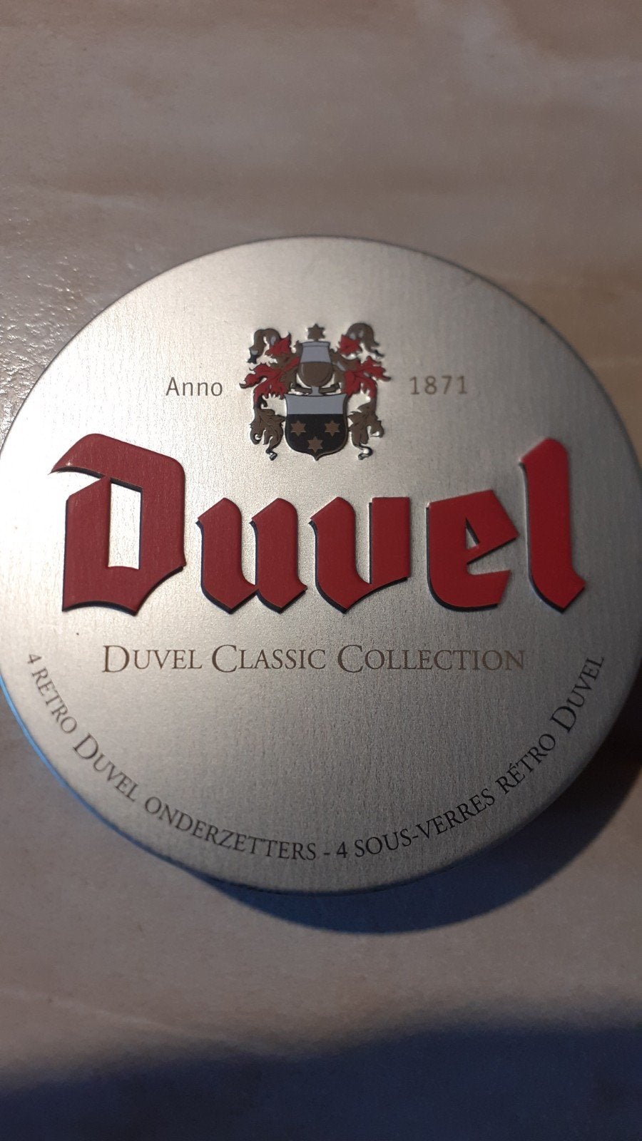 Duvel onderleggers in goede staat, Ophalen of Verzenden, Duvel