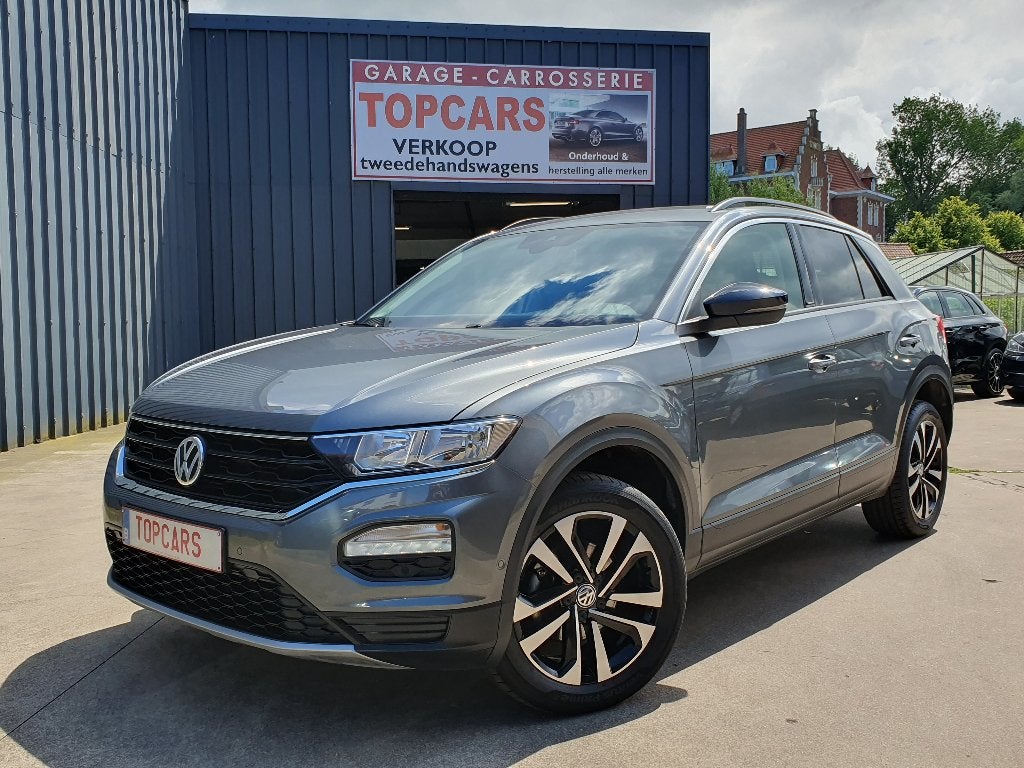 ✔VW T-ROC 1.0TSI IQdrive 11/2019 Euro6❕ Trekhaak, Apps..., Auto's, Voorwielaandrijving, Stof, 5 deurs, 3 cilinders
