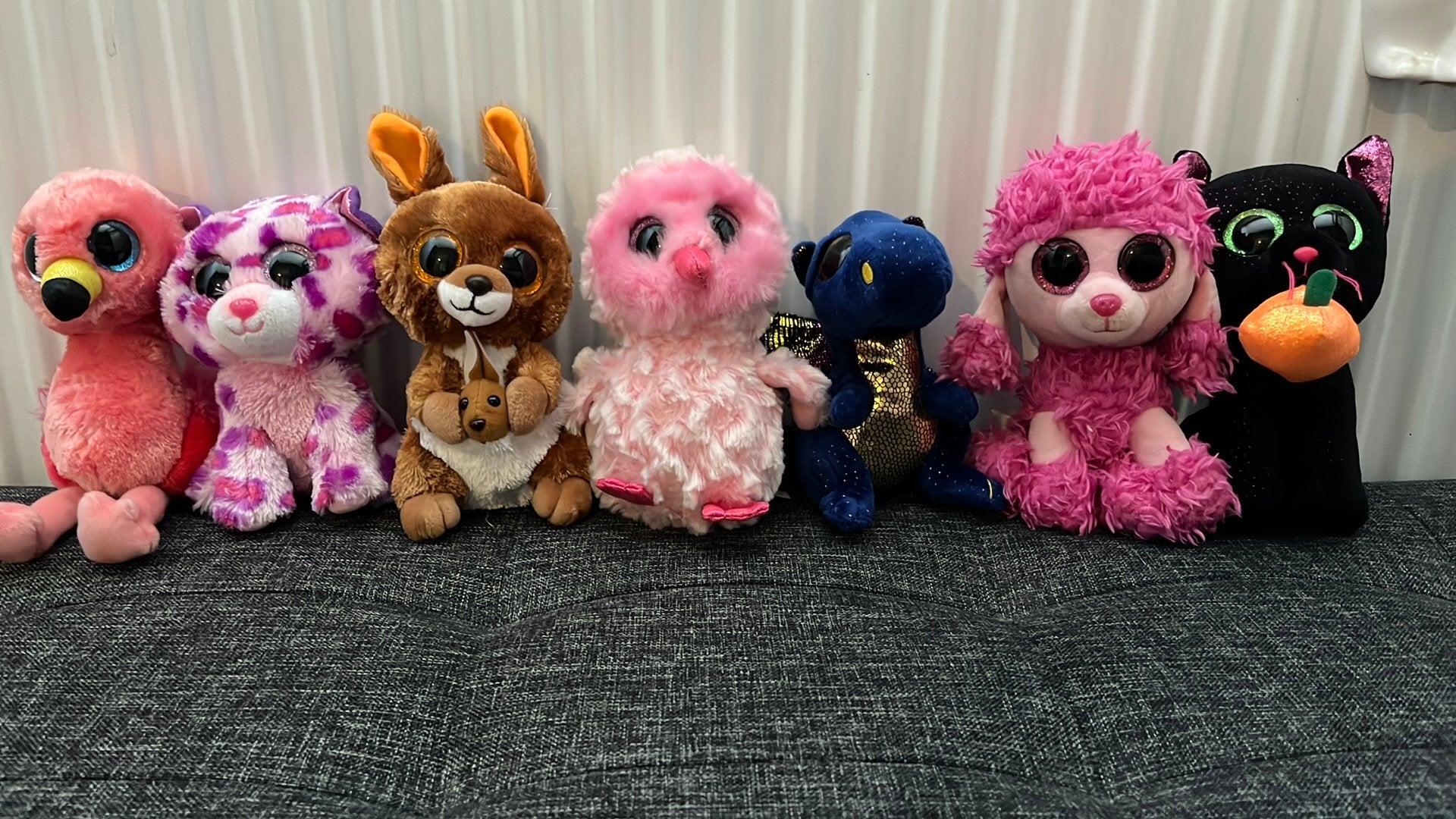 Ty knuffels, Kinderen en Baby's, Speelgoed | Knuffels en Pluche, Ophalen, Zo goed als nieuw, Kat, Klein (minder dan 20 cm)