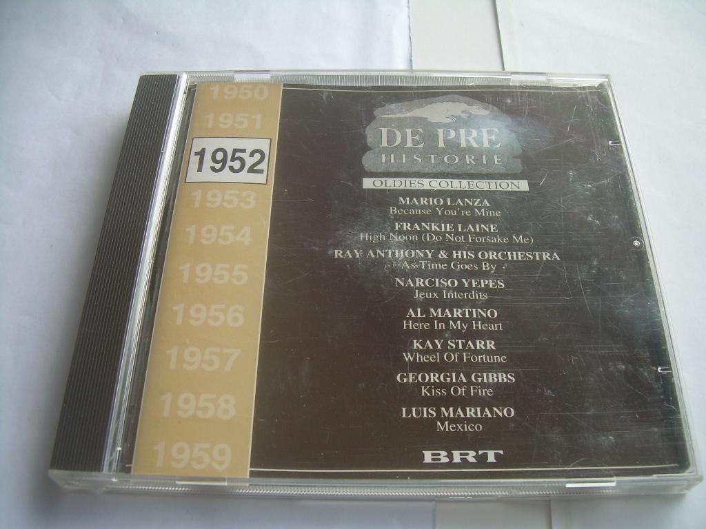 CD - LA PRÉHISTOIRE, ANNÉES 50 - 1952, CD & DVD, CD | Compilations, Enlèvement ou Envoi, Comme neuf, Pop