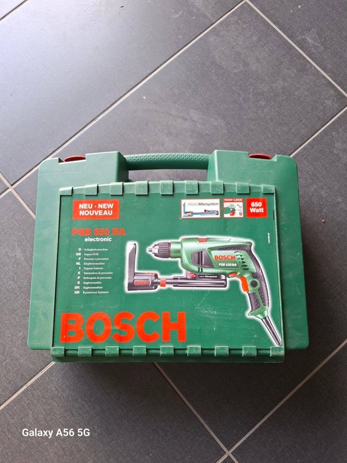 bosch boormachine, Ophalen, Boormachine