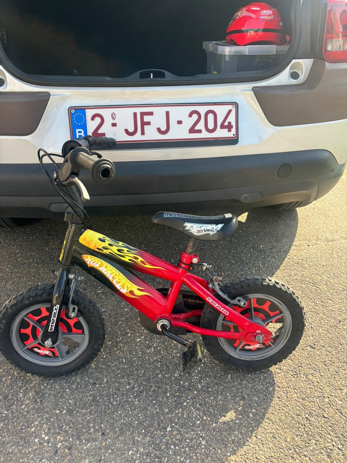 Hotwheels fiets 12inch, Enlèvement, Comme neuf