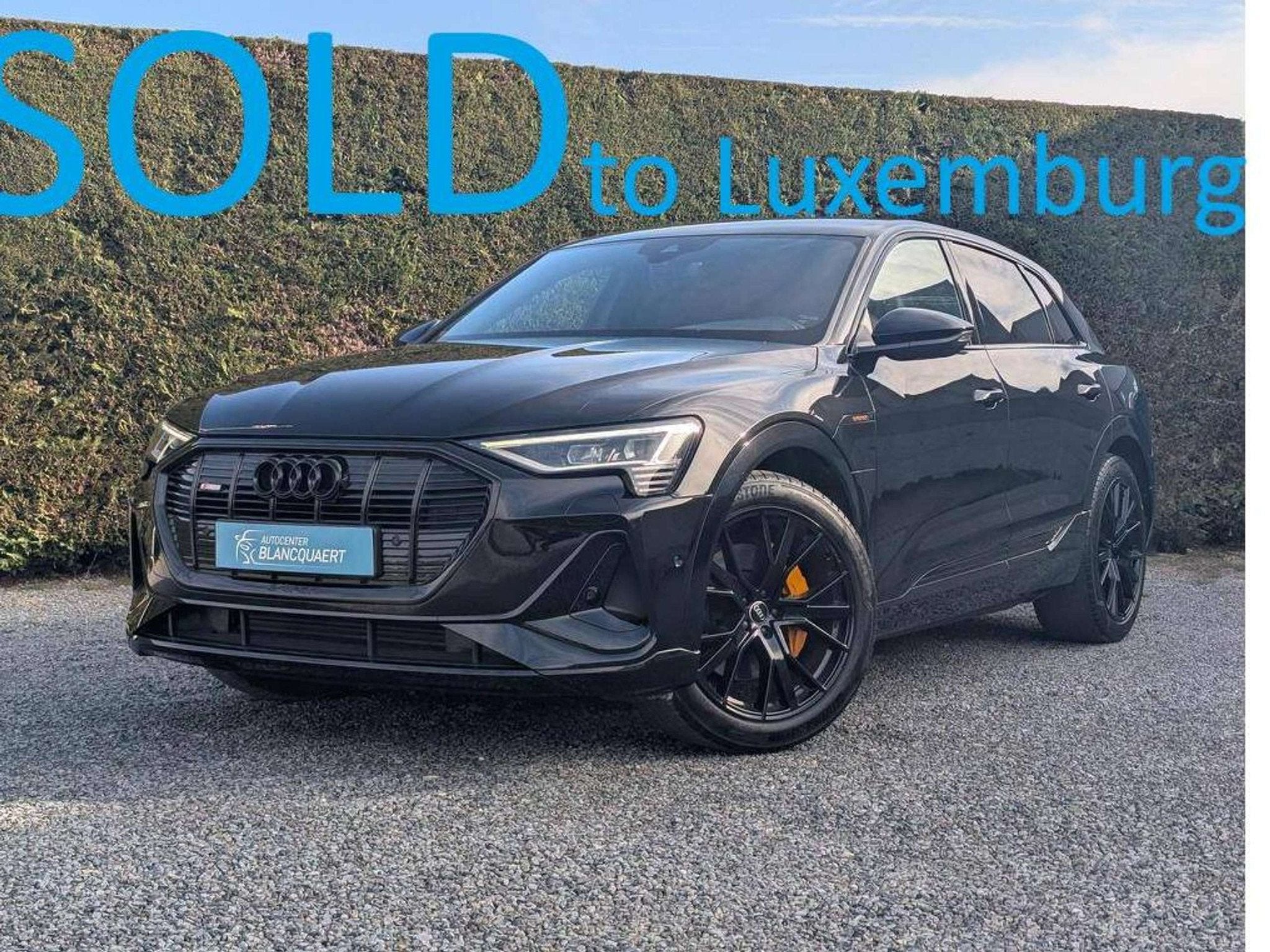 Audi Q8 e-tron !verkocht! e-tron black edition - 2x s-line -, Autos, Bluetooth, Entreprise, 5 portes, 5 places