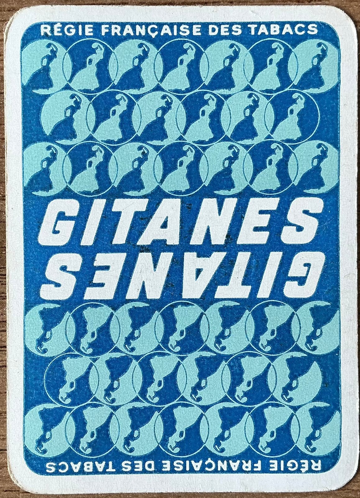 Splk GITANES TABACS, Ophalen of Verzenden, Zo goed als nieuw, Speelkaart(en)