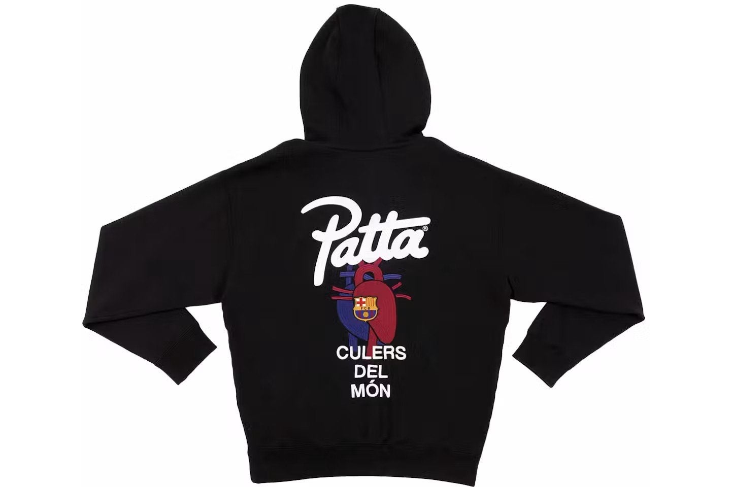 Sweat à capuche Patta X Barcelona Fc Culers Del Món, Neuf, Enlèvement ou Envoi, Nike, Taille 46 (S) ou plus petite