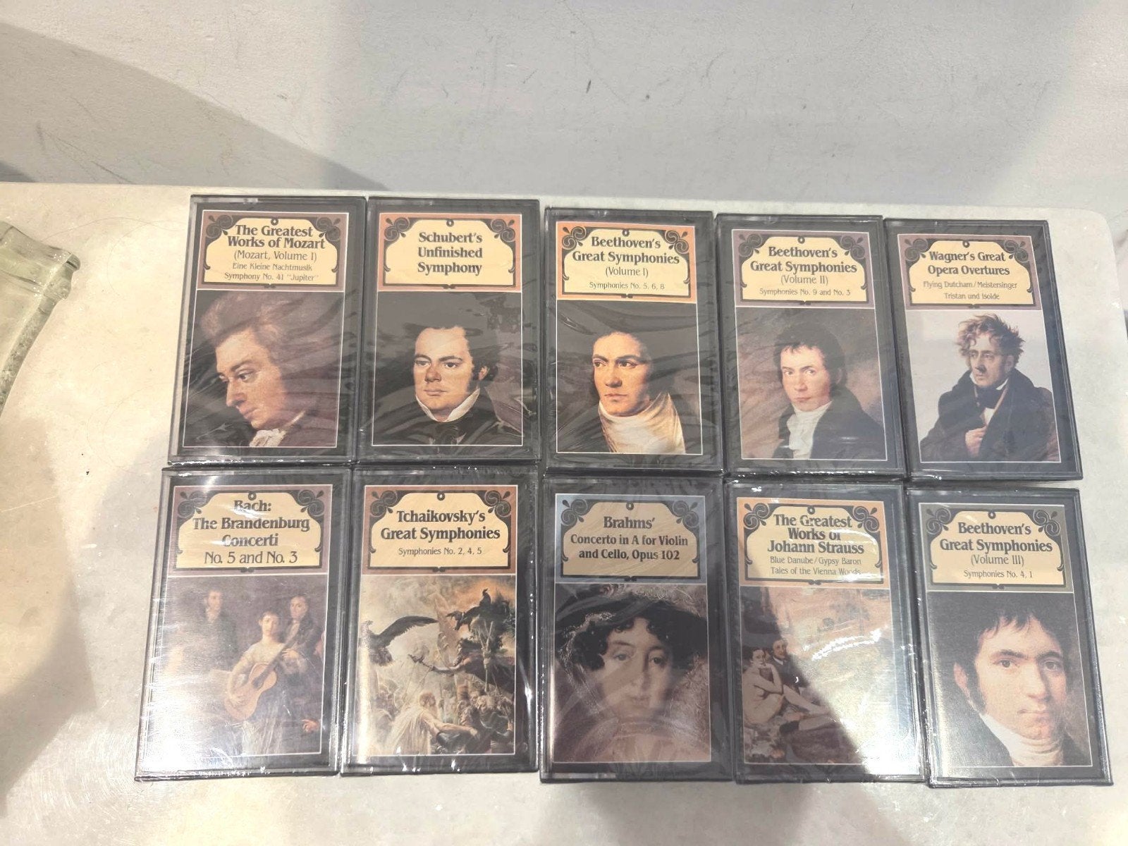 Klassieke Muziek Cassettebibliotheek – Vintage, Uitstekende, Ophalen of Verzenden, Klassiek, Origineel