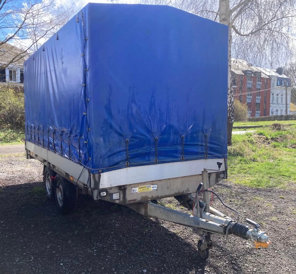 Hapert 3500 kg aanhangwagen per direct beschikbaar, Ophalen, Gebruikt