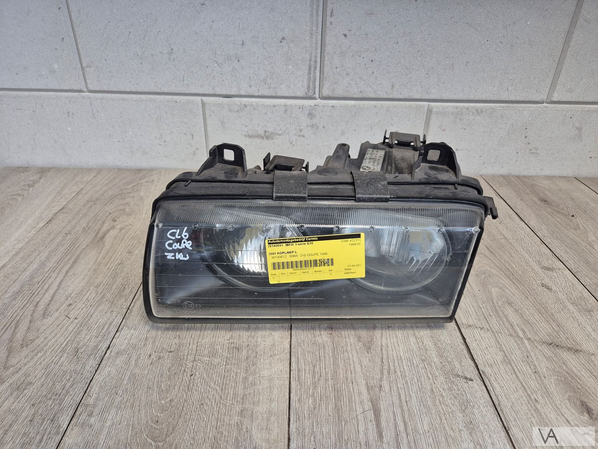 Koplamp links van BMW 3 serie E36 1990 -1998 ZKW 8363499 €70, Gebruikt, -, -, Ophalen of Verzenden