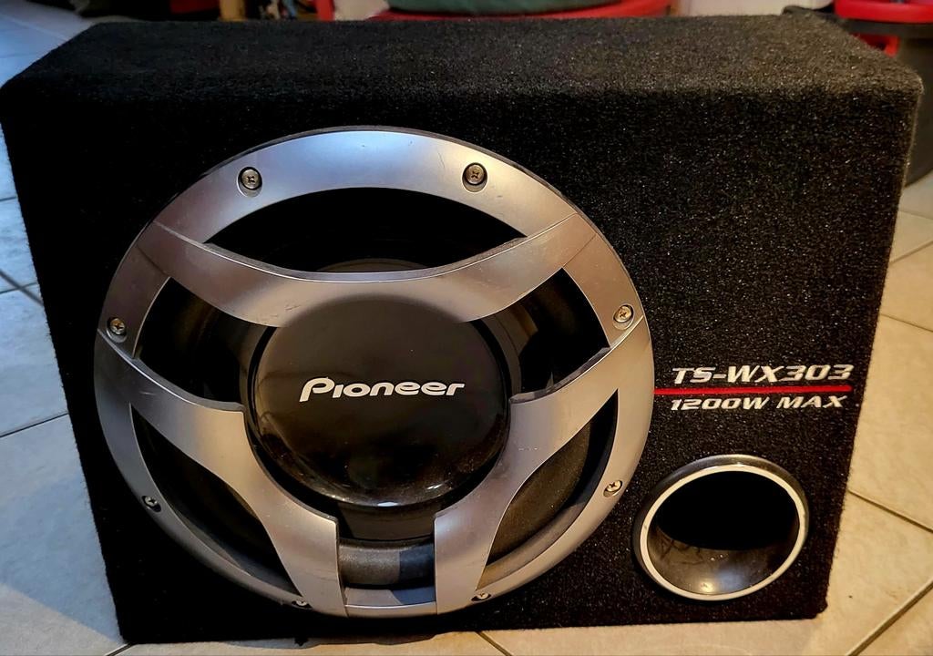 Pioneer woofer and versterker 1200W set, Auto diversen, Autospeakers, Ophalen, Nieuw