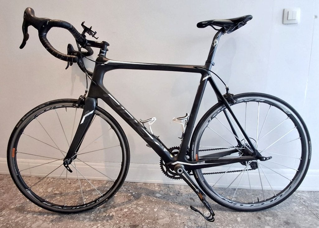 Ridley Fenix, 60, carbon, Campagnolo Athena, topstaat!, Fietsen en Brommers, Fietsen | Racefietsen, Gebruikt, Carbon, 57 tot 61 cm