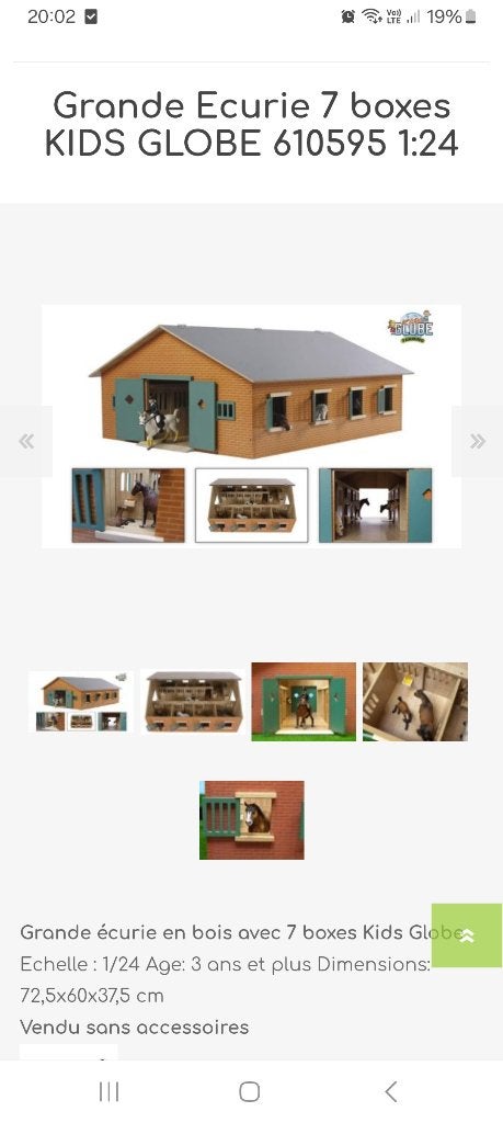 Ecurie kids Globe en bois, Enlèvement, Utilisé, Autres types