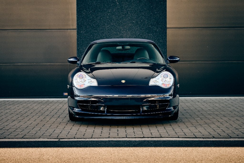 Porsche 996 Carrera cabrio tiptronic 320pk full option, Achterwielaandrijving, Cabriolet, Blauw, Leder