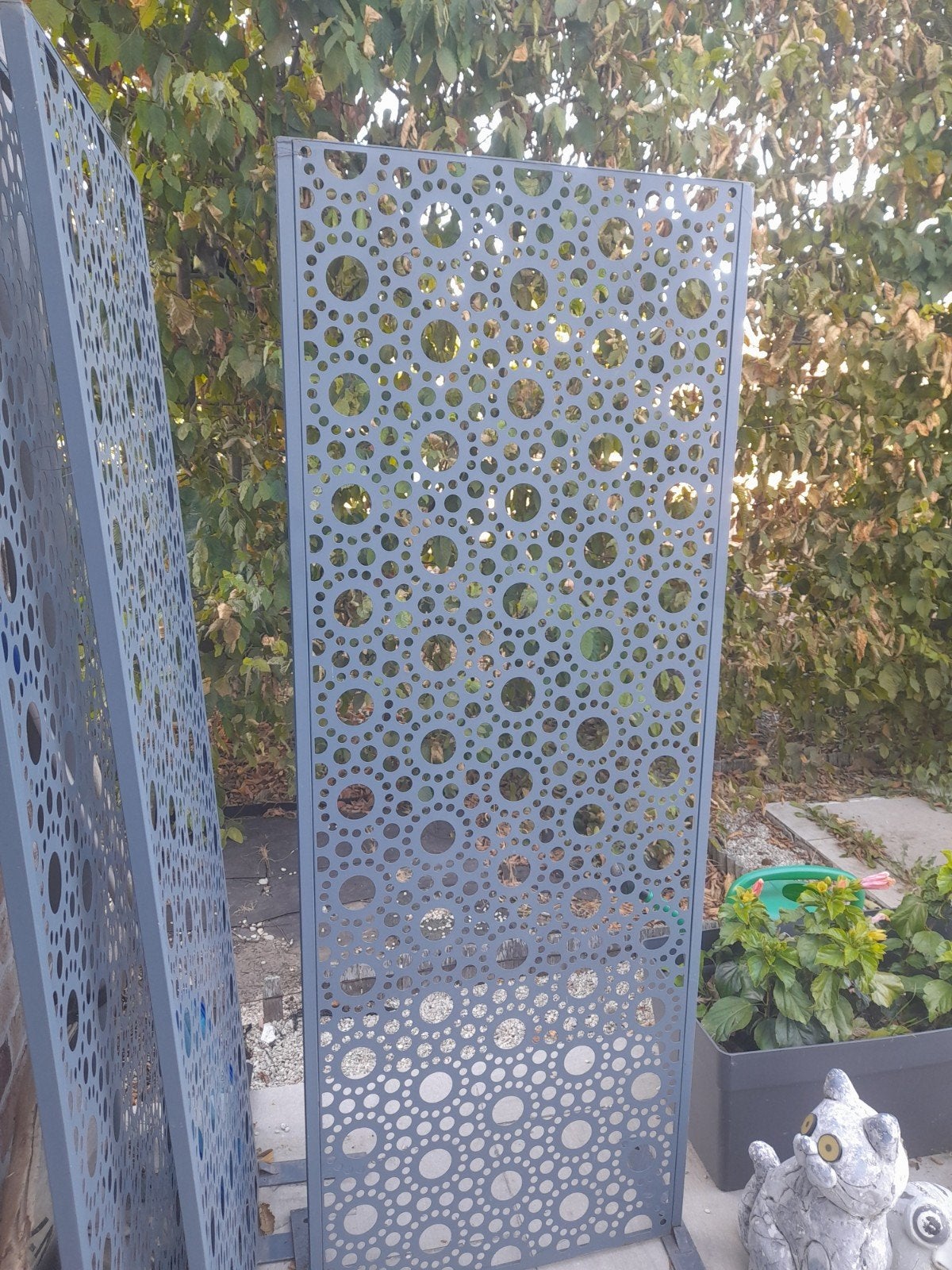 Lot de 3 panneaux décoratifs, Tuin en Terras, Schuttingen, Ophalen, Gebruikt, Minder dan 3 meter, 1 tot 2 meter