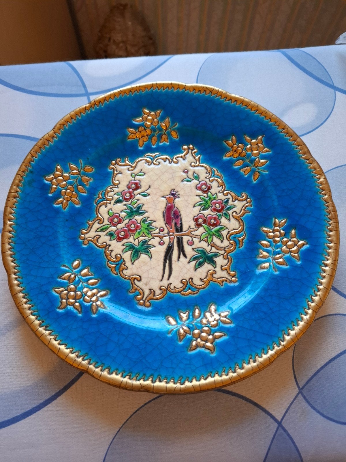 Assiette Émaux de Longwy, Ophalen