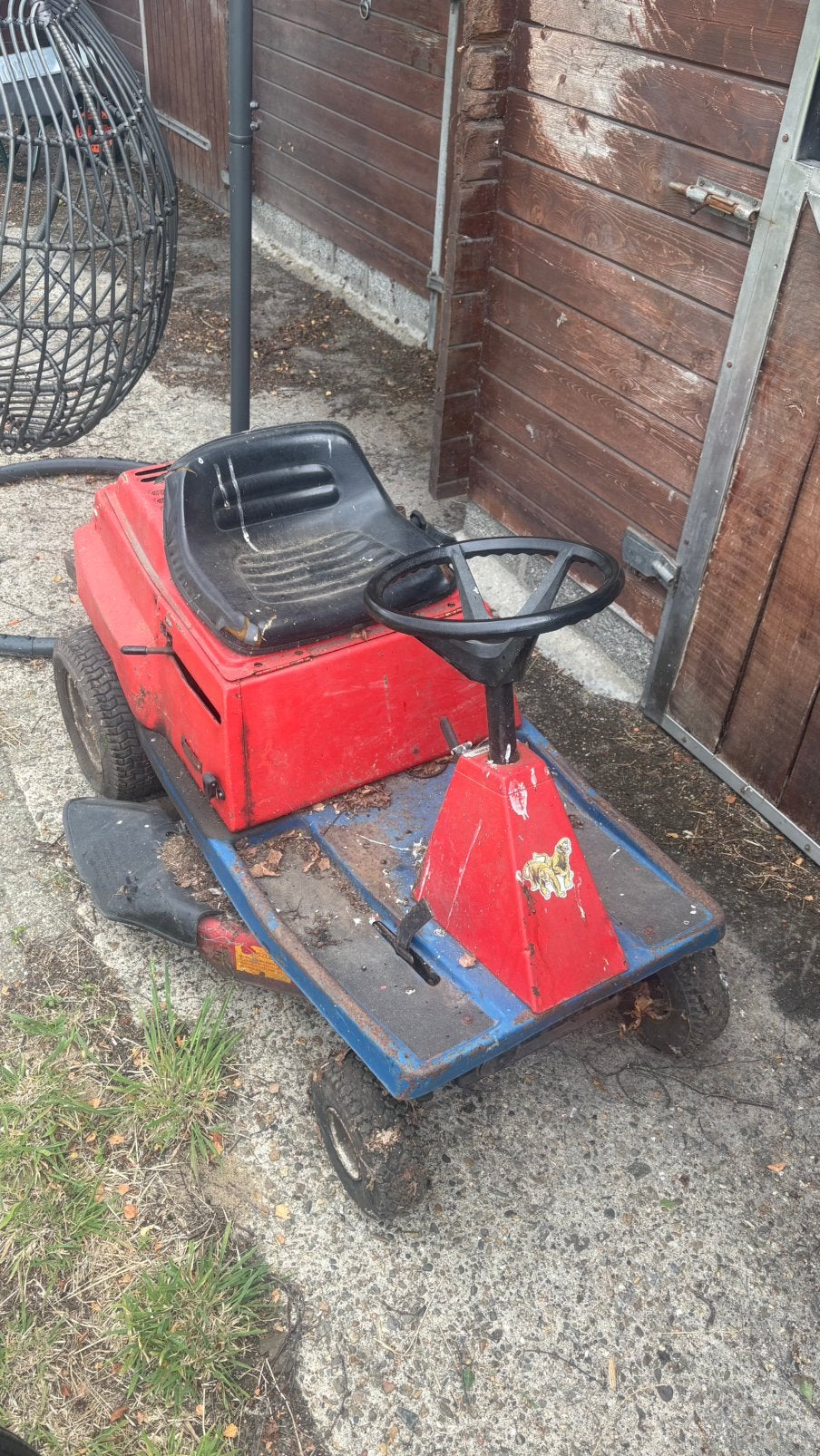 Zitmaaier werking onbekend, Jardin & Terrasse, Tondeuses à gazon, Enlèvement, Comme neuf