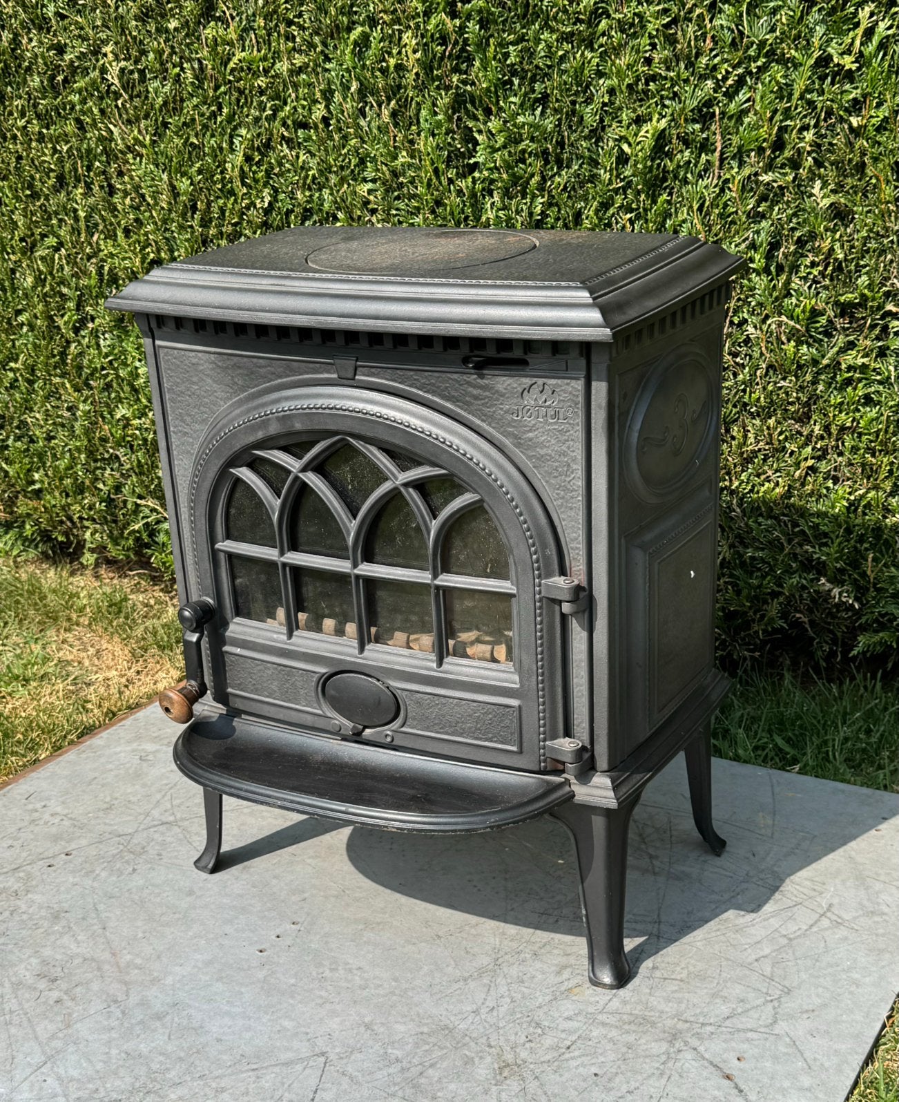 Houtkachel Jotul 3, Huis en Inrichting, Ophalen, Gebruikt, Hout, Houtkachel
