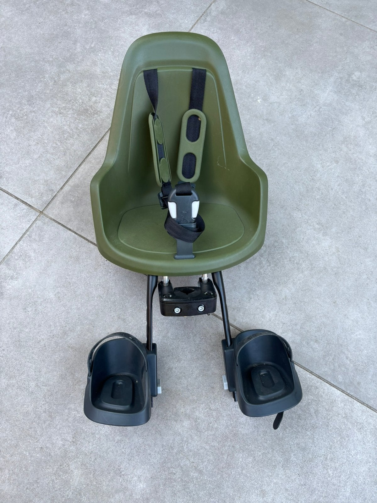 Bobike mini one - vert olive - siège vélo, Enlèvement, Comme neuf