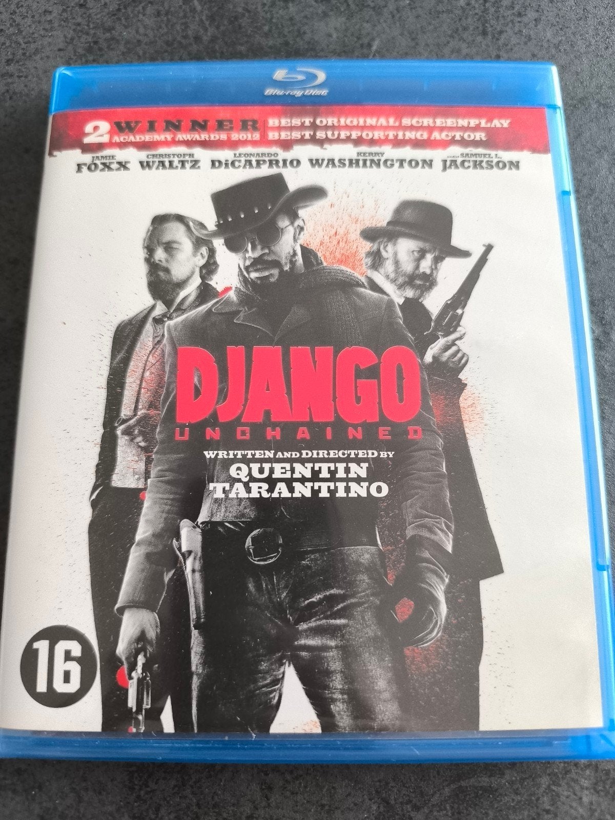 Blu-ray Django Unchained, Quentin Tarantino, Ophalen of Verzenden, Zo goed als nieuw