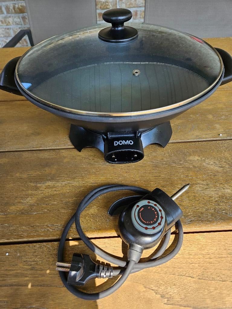 Domo elektrische wok, Ophalen, Gebruikt