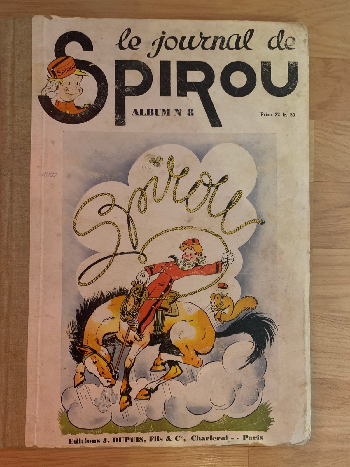 Journal de Spirou numéro 8, Livres, Humour, Enlèvement ou Envoi, Comme neuf