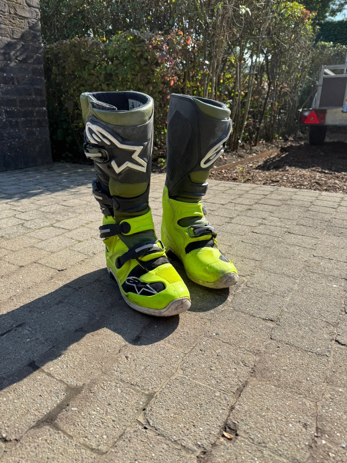 Alpinestars tech 7, Ophalen