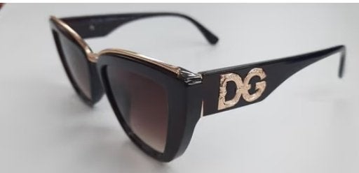 zonnebril D&G, Gebruikt, Zonnebril, Zwart, Ophalen of Verzenden