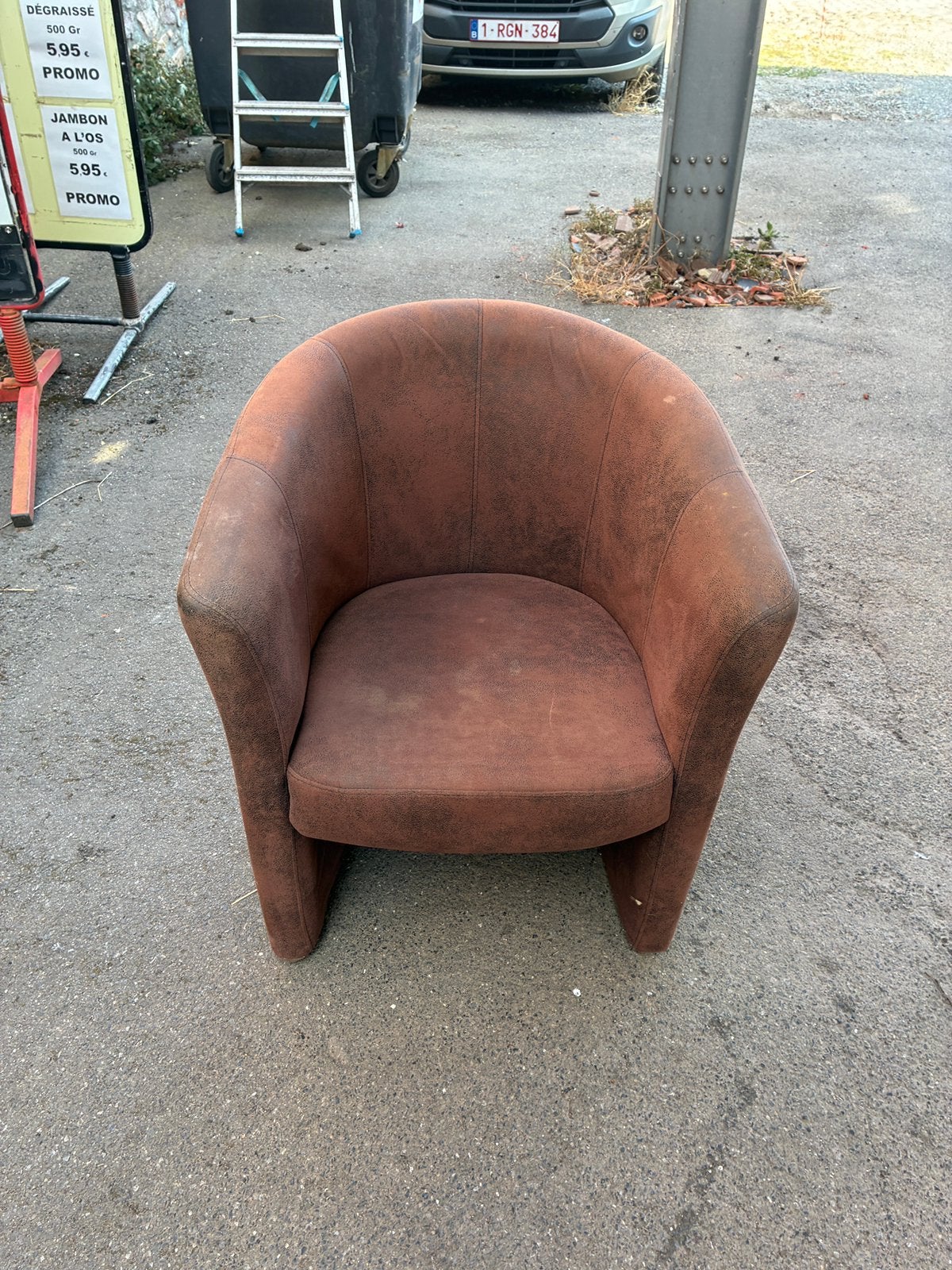 Fauteuil, Ophalen, Gebruikt