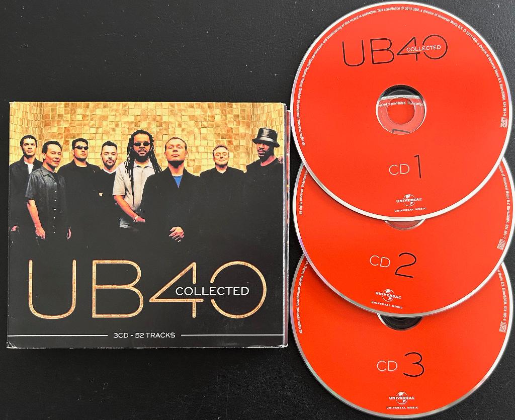 UB40 - Collected ( 3CD ), Verzenden, Zo goed als nieuw