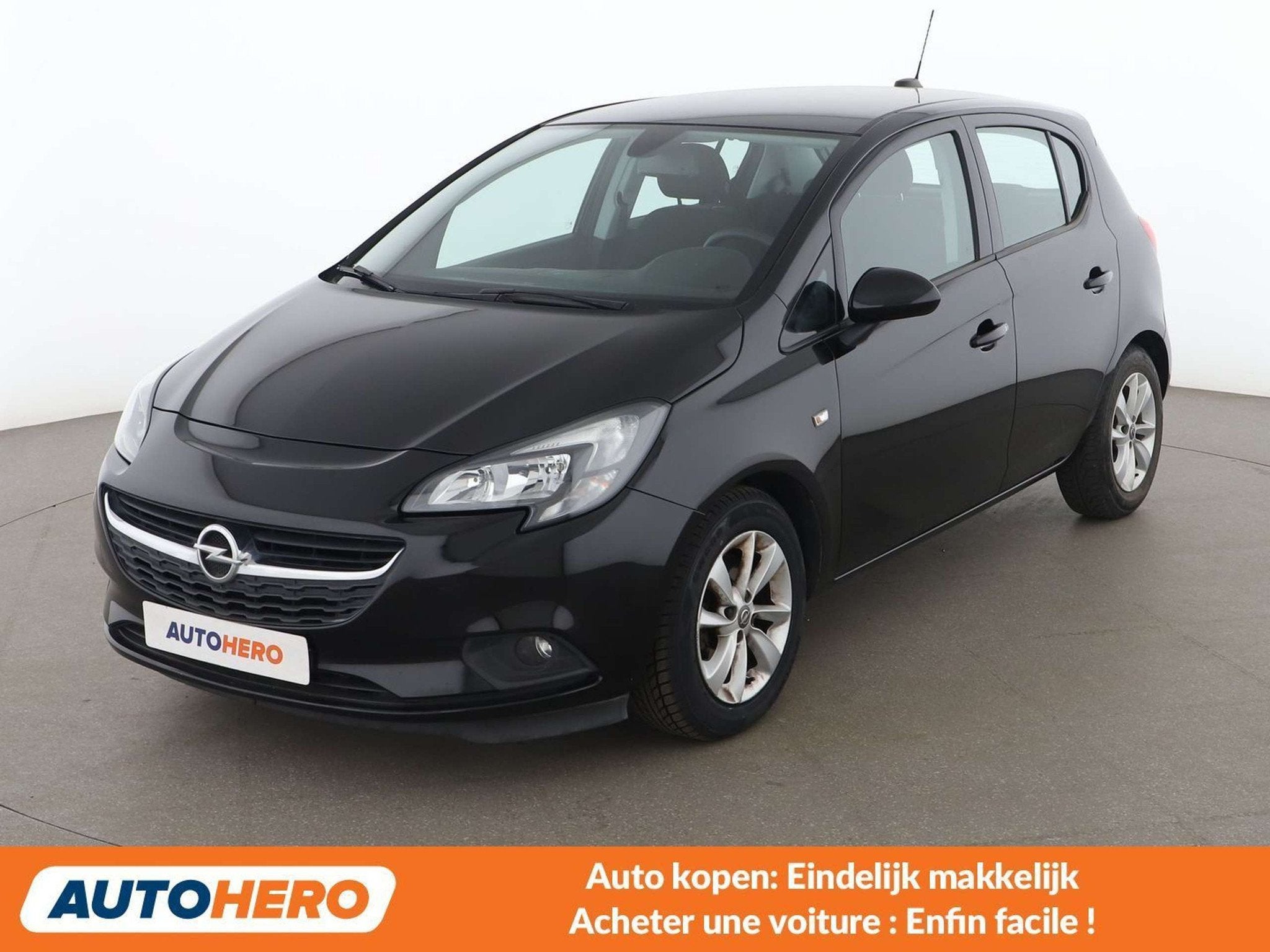 Opel Corsa 1.0 Turbo Edition ecoFlex (bj 2019), Voorwielaandrijving, Stof, Gebruikt, Zwart