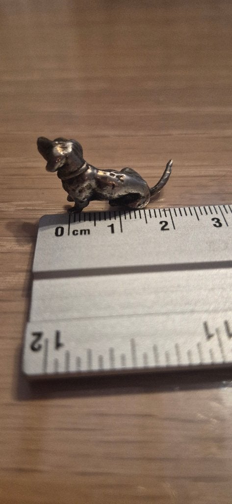 Teckel beeldje, Ophalen of Verzenden, Gebruikt, Dier