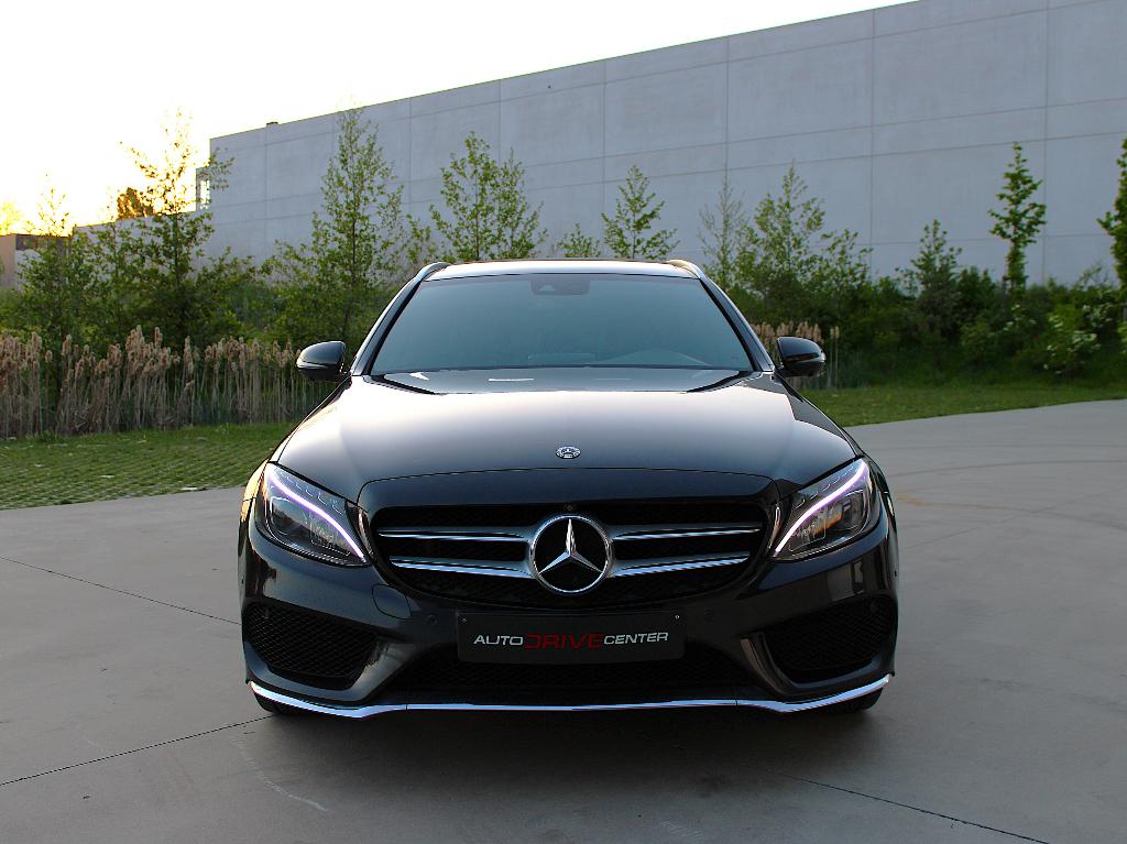 ✅Mercedes C350e hybride * AMG line *panoramique * Burmester, Cuir, Achat, 1250 kg, Euro 6