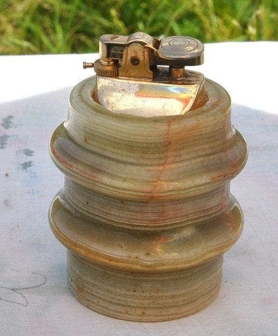 briquet de table onyx modèle 2, Enlèvement ou Envoi, Utilisé, Briquet