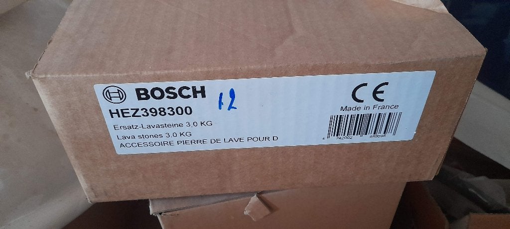 Bosch HEZ398300 Reserve-Lavastenen, Electroménager, Plaques de gril, Enlèvement, Neuf, Gril en pierre