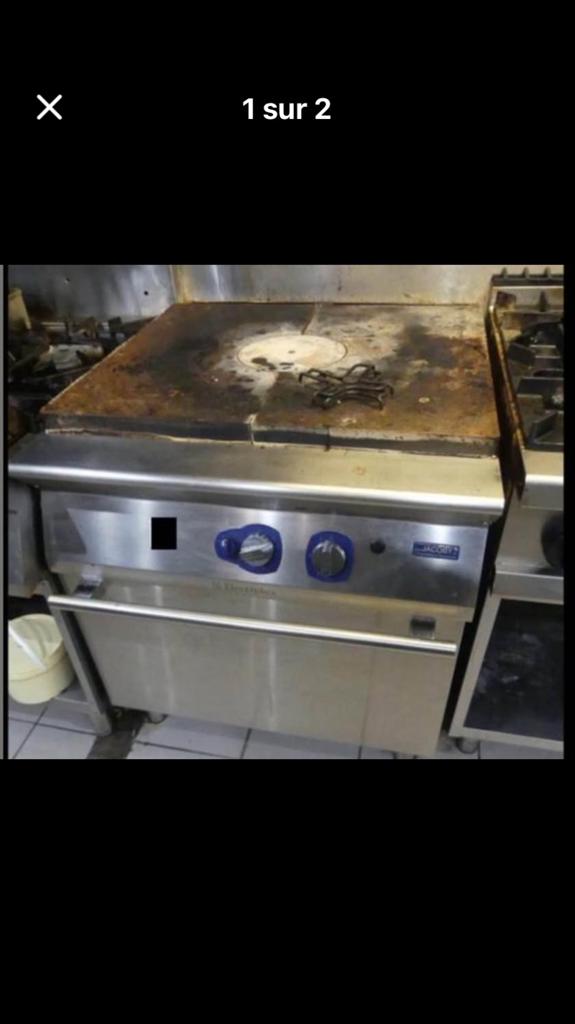 Cuisinière coup de  feux au gaz  electrolux, Elektronische apparatuur, Fornuizen, Ophalen, Minder dan 85 cm, Refurbished, Gas