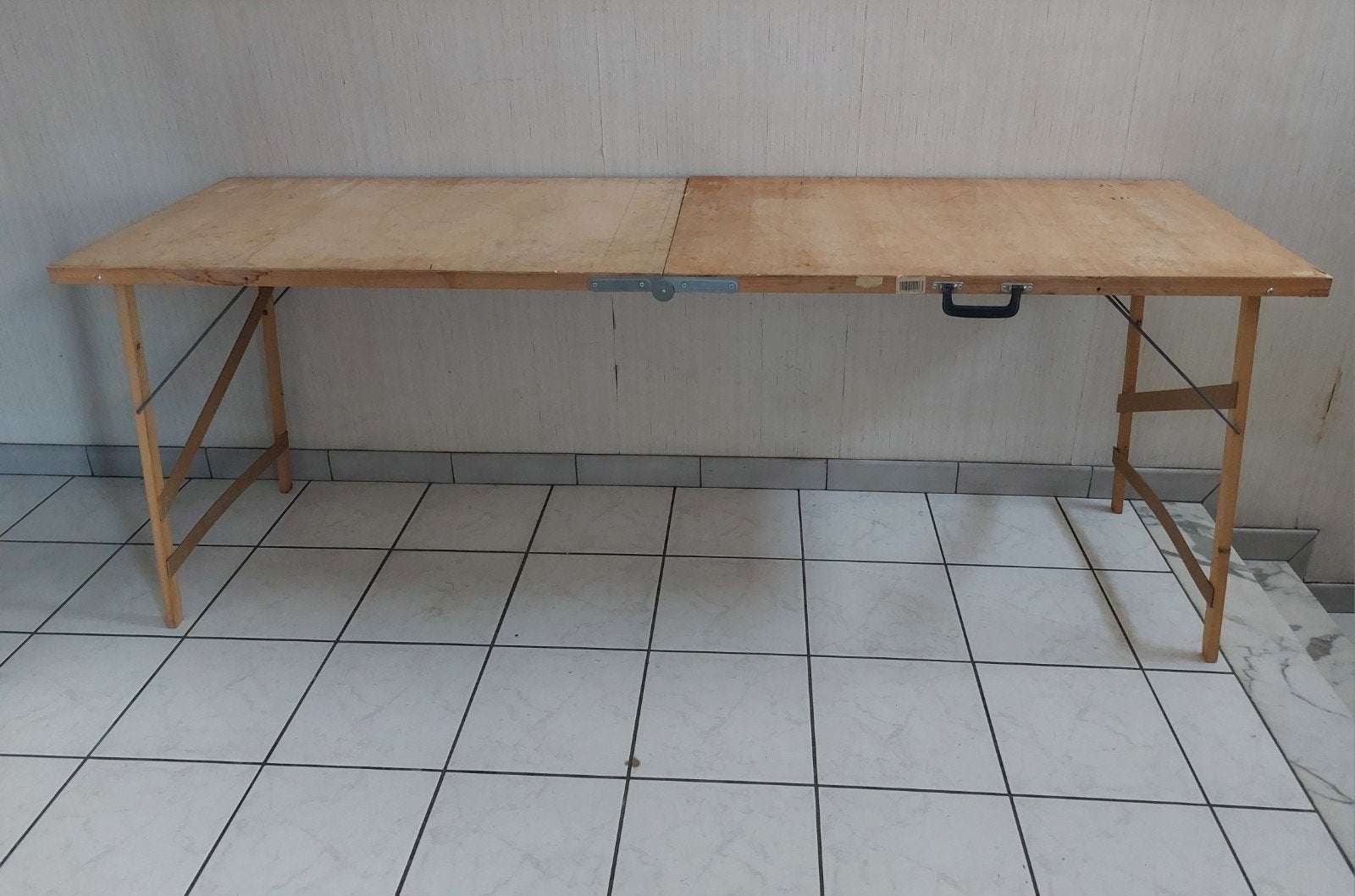 table pliable, Enlèvement
