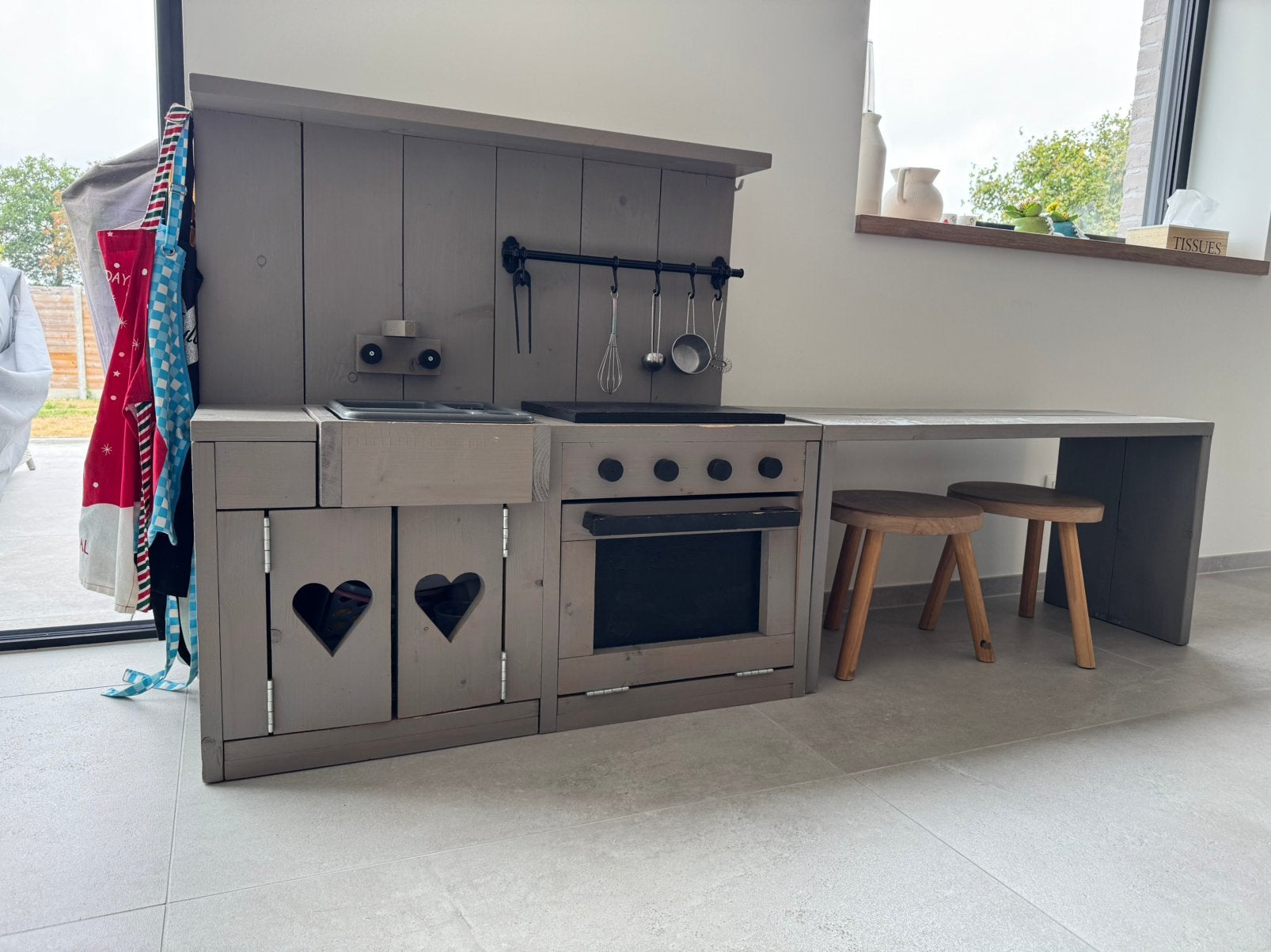 Kinderkeukentje, Kinderen en Baby's, Ophalen, Gebruikt, Hout, Speelkeuken-accessoire