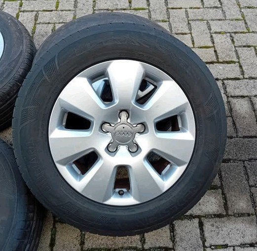 Velgen alu zomerbanden Audi A6 C7 16inch 5x112 5&7mm 🚖, Enlèvement, Utilisé, Audi
