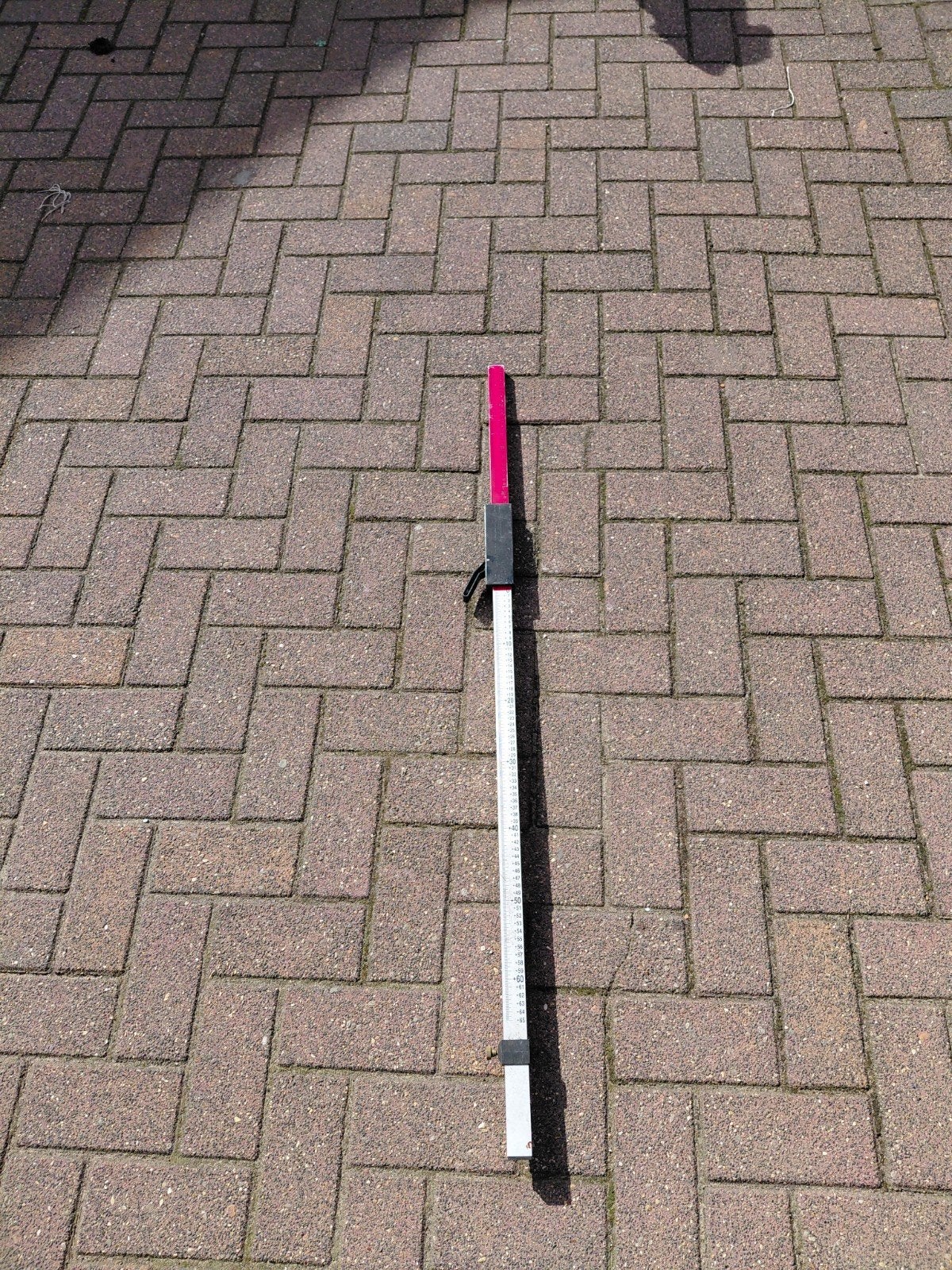 Futech Telescopische Lasermeetlat / Laserbaak, Doe-het-zelf en Bouw, Ophalen, Gebruikt