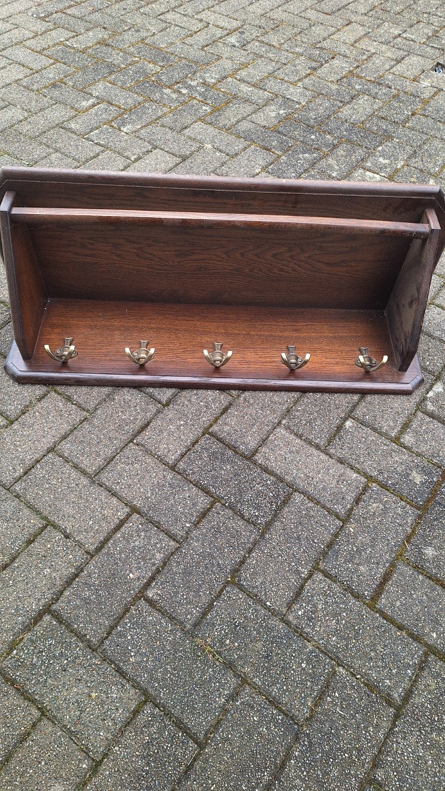 eiken kapstok gratis afhalen, Ophalen, Gebruikt, Hout, Wandkapstok